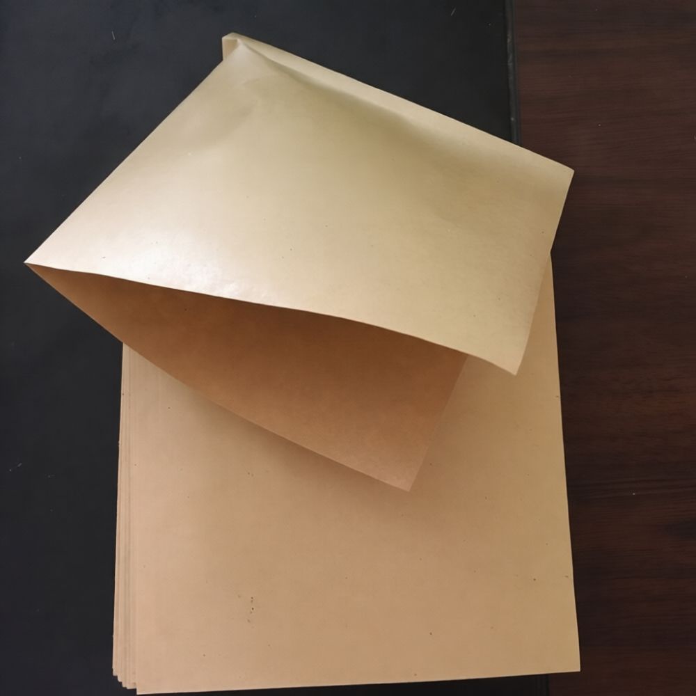 Food Snacks Delivery - Fettabweisende Dreieckige Kraftpapiertüte für Bäckerei, Brötchen,