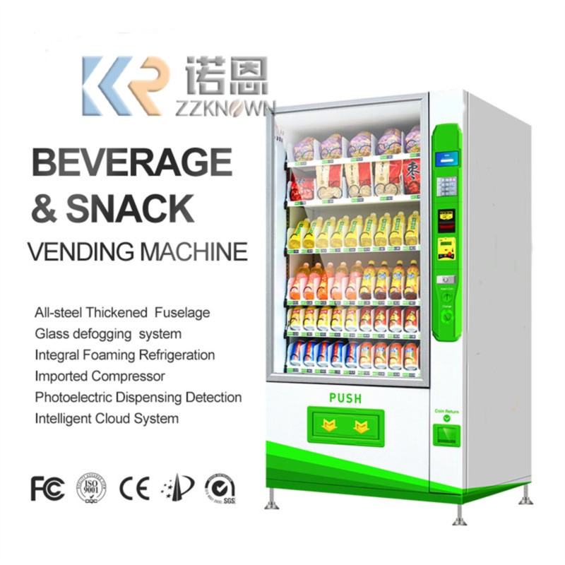 Food Snacks Drinks - Park-Getränkeautomat mit großer Kapazität, Kombi-Süßigkeiten- und
