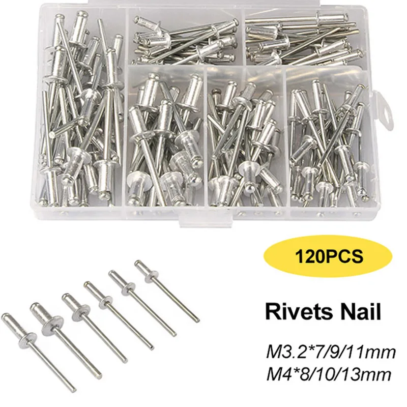 120 Stück Nieten / Heavy Duty  – Nuts Mix Bewertung und Preis