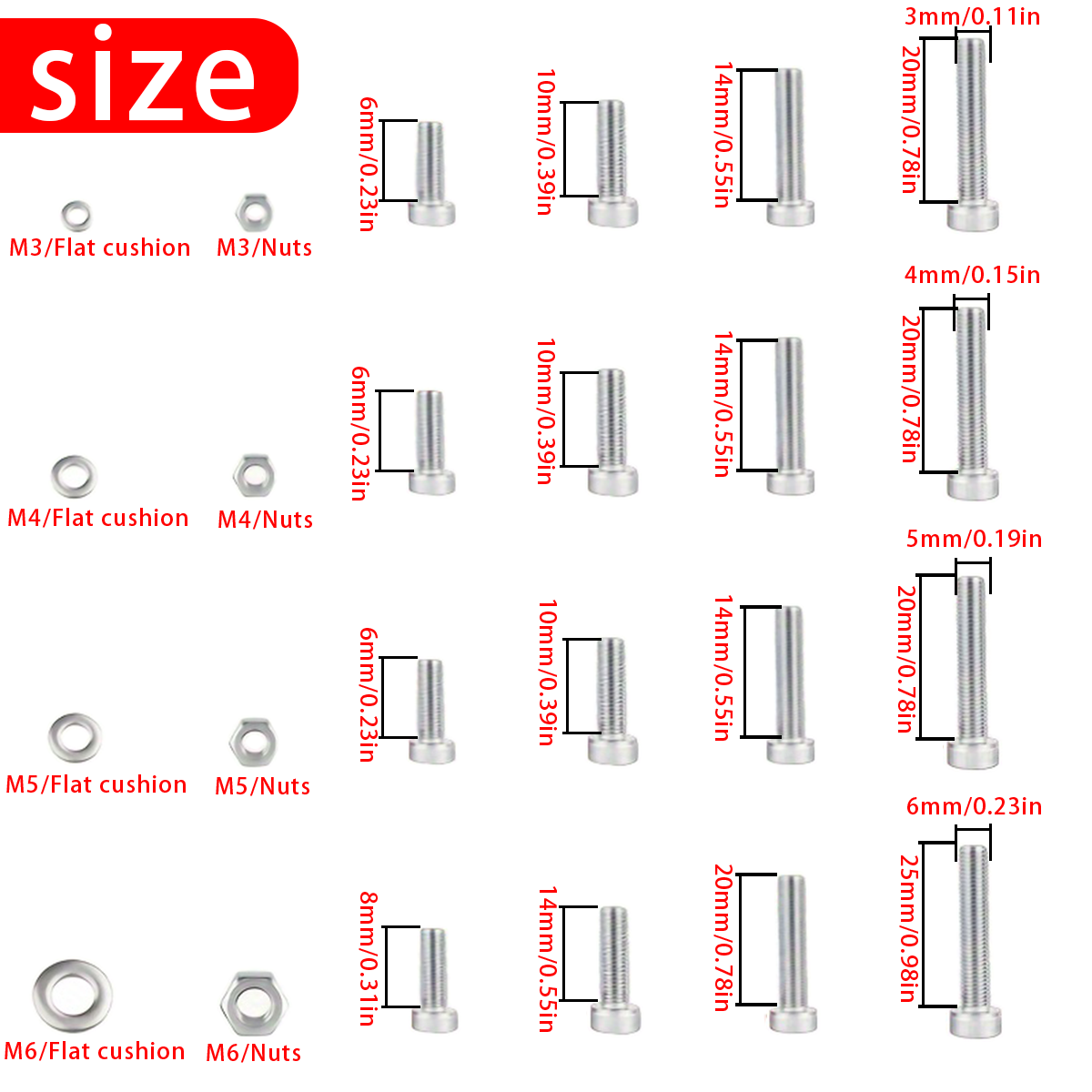6-teiliges Kombinationsset mit – Nuts Mix Bewertung und Preis