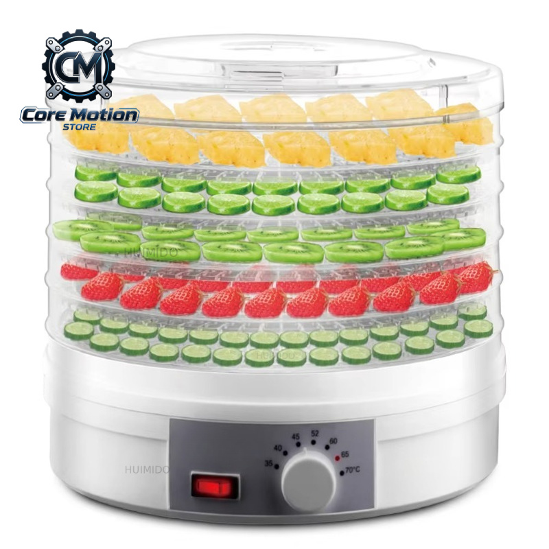 5-Ebenen-Dörrgerät mit einstel – Healthy Snacks Food Bewertung und Preis