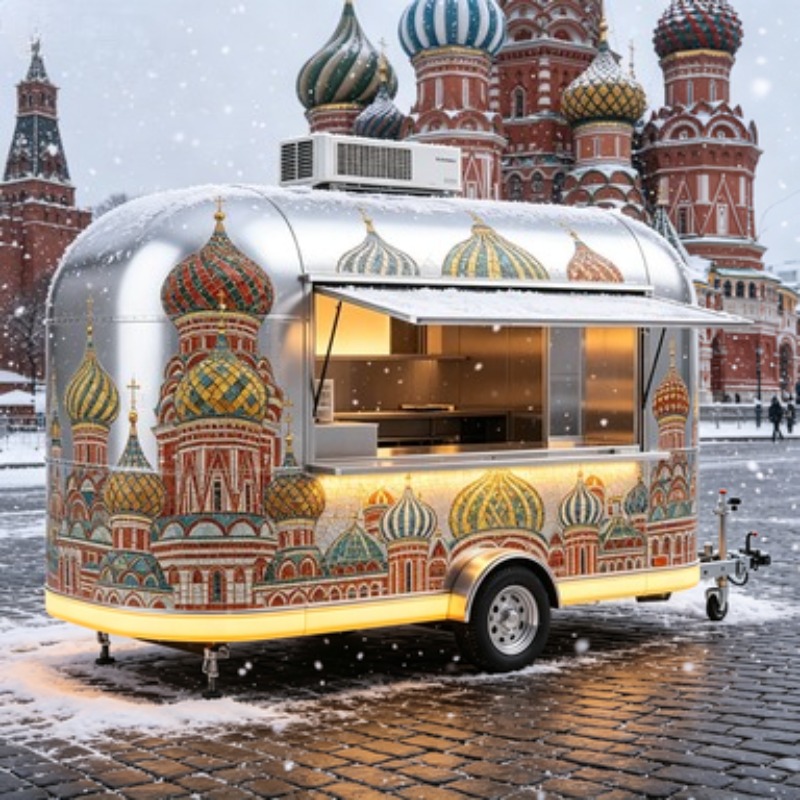 Mini-Eiswagen mit Vollausstatt – Food Snacks Delivery Bewertung und Preis