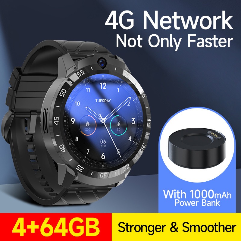 4G Full Netcom Smart Watch 1,6 – Seaweed Snack Bewertung und Preis