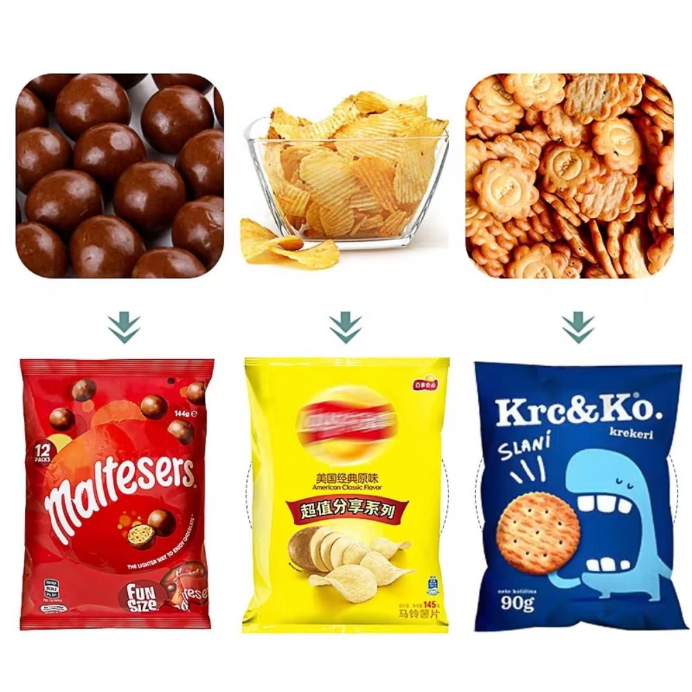 Vertikale VFFS-Abfüllmaschine  – Gummy Candy Bewertung und Preis