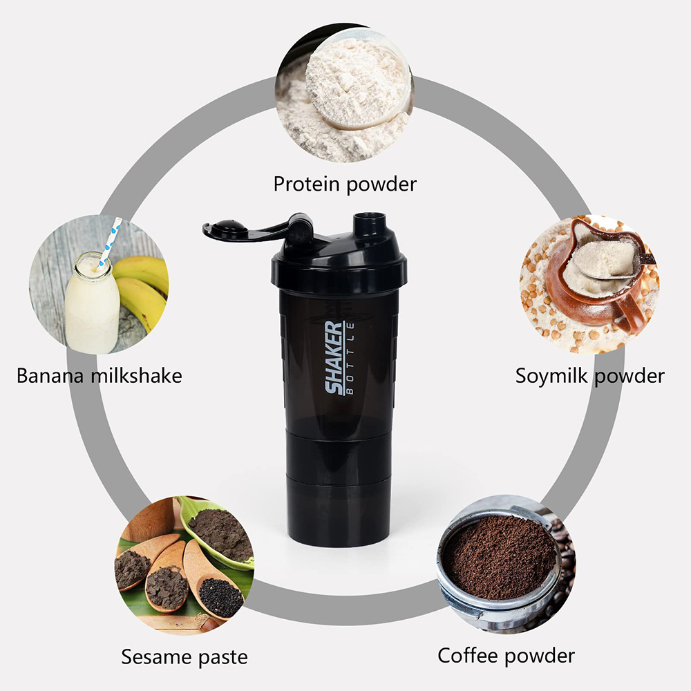 3 Schichten Shaker Protein Fla – Protein Bar Bewertung und Preis