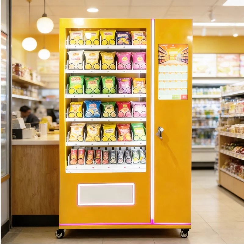 Automatischer Snack-Verkaufsau – Food Snacks Drinks Bewertung und Preis